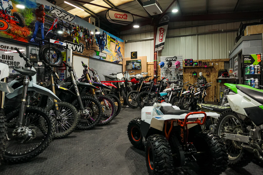 WAKEFIELD e bikes Showroom Interior View